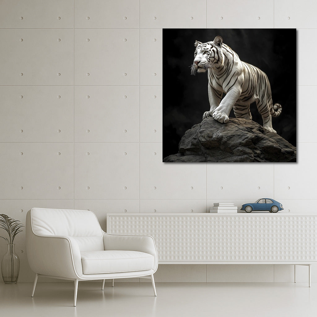 King of the Rock: White Tiger in the Clouds