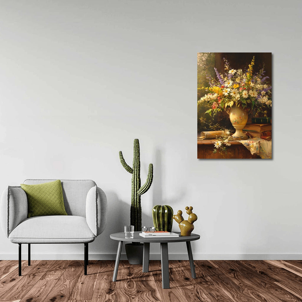 A Bouquet That Enlivens Space