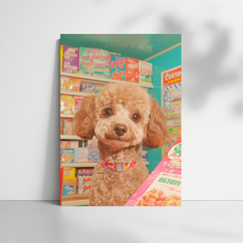 Retro Paws: Vintage Store Charm