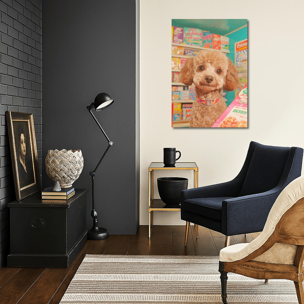 Retro Paws: Vintage Store Charm