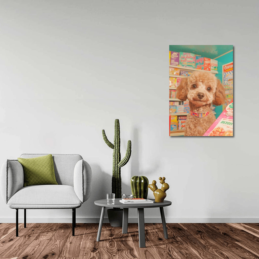 Retro Paws: Vintage Store Charm
