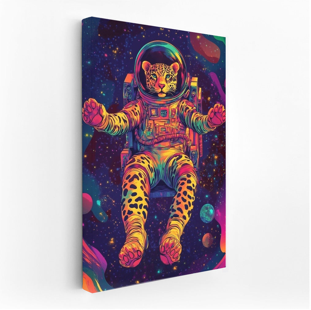 Neon Leopard of the Galaxy