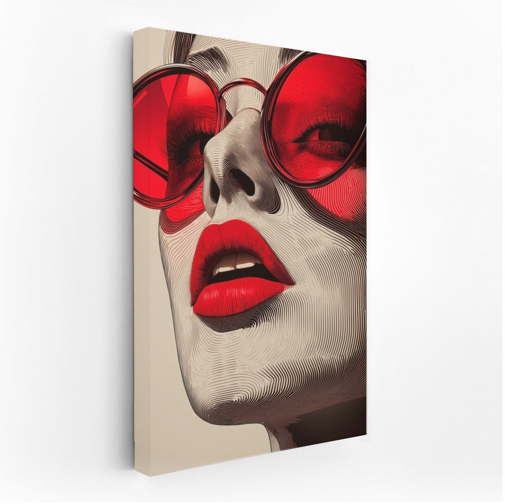 The Secret in Red Glasses