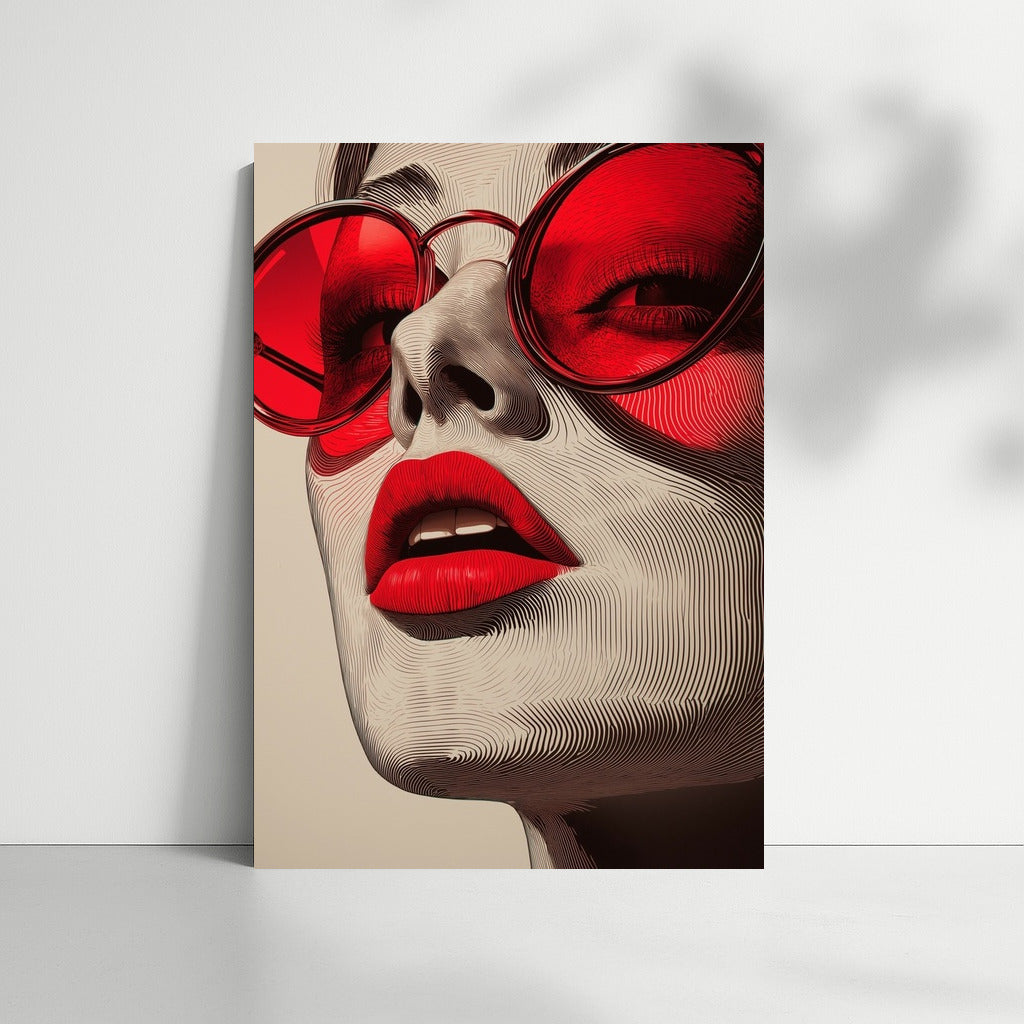 The Secret in Red Glasses