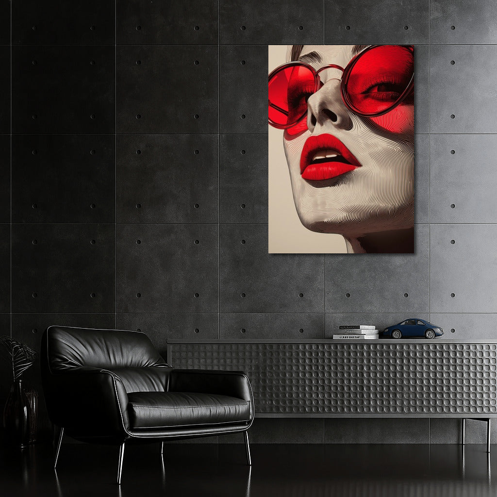 The Secret in Red Glasses