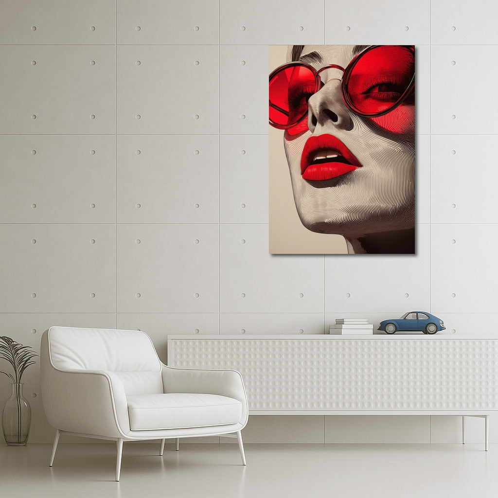 The Secret in Red Glasses