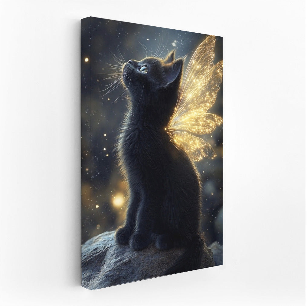 Light of Wings: The Magic of a Fairy Kitten