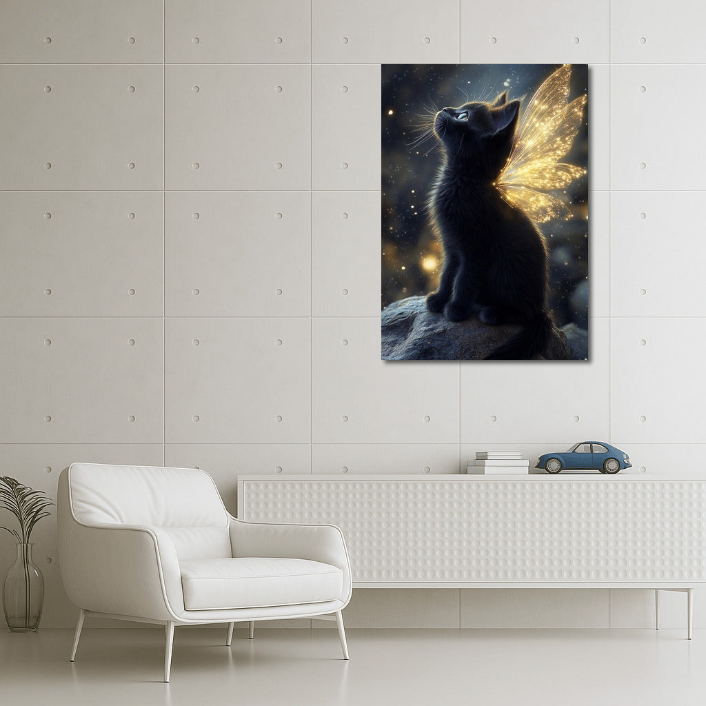 Light of Wings: The Magic of a Fairy Kitten