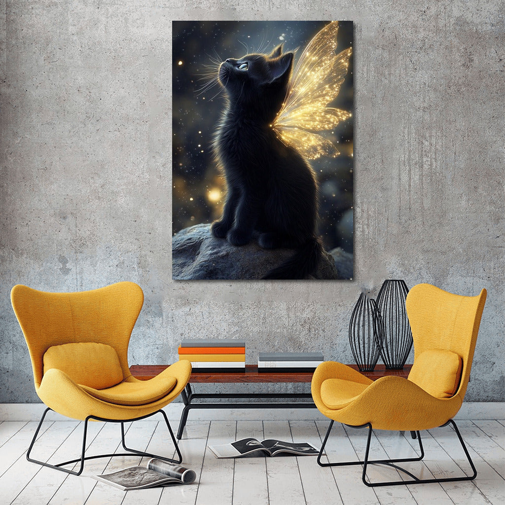 Light of Wings: The Magic of a Fairy Kitten