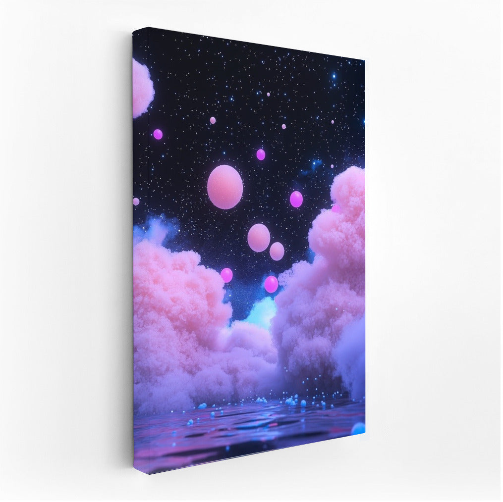 Harmony of Pink Galaxies