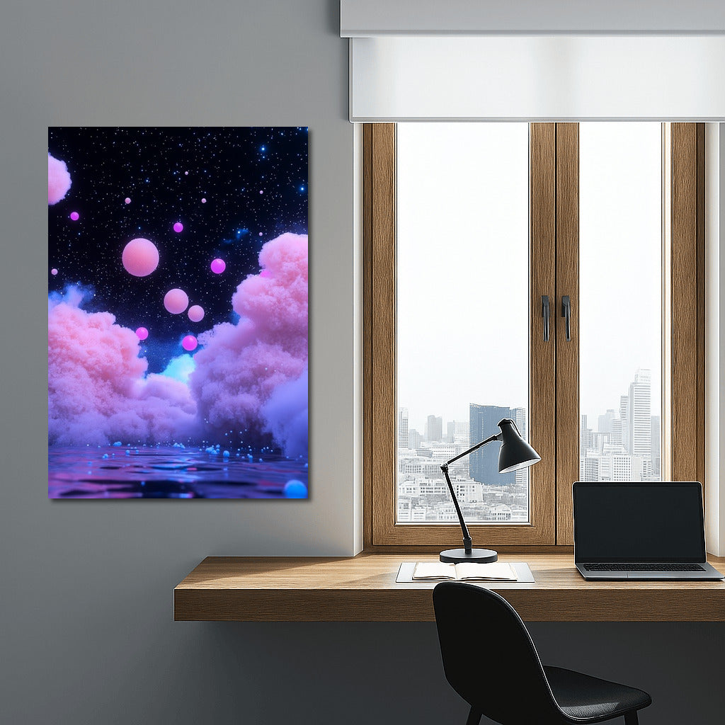 Harmony of Pink Galaxies