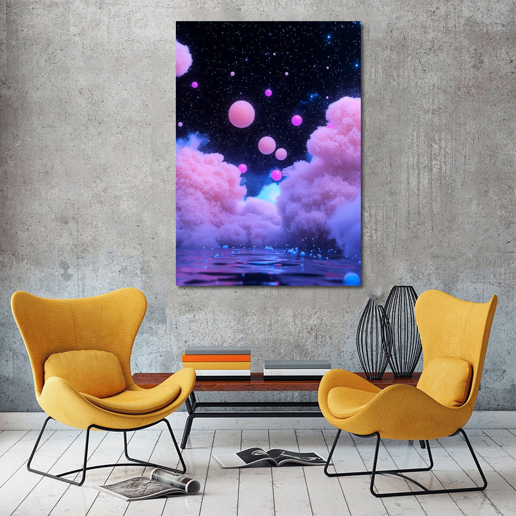 Harmony of Pink Galaxies
