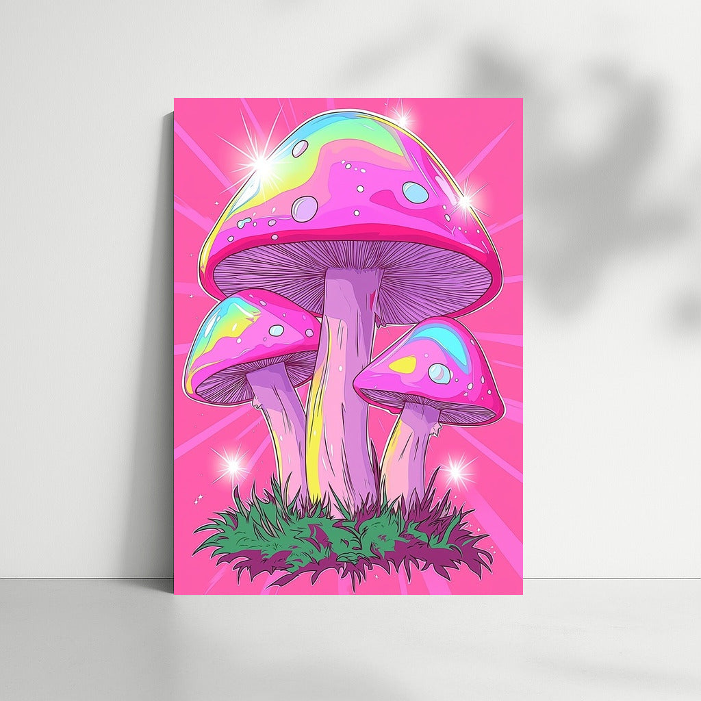 Mushroom Fairytale: Color Explosion