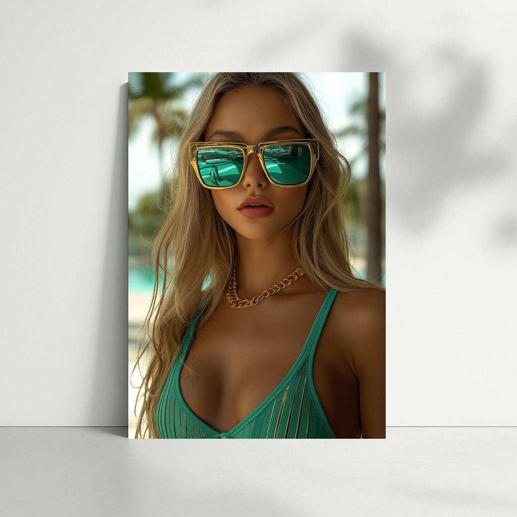The Secret Under the Palms: Summer Silhouette