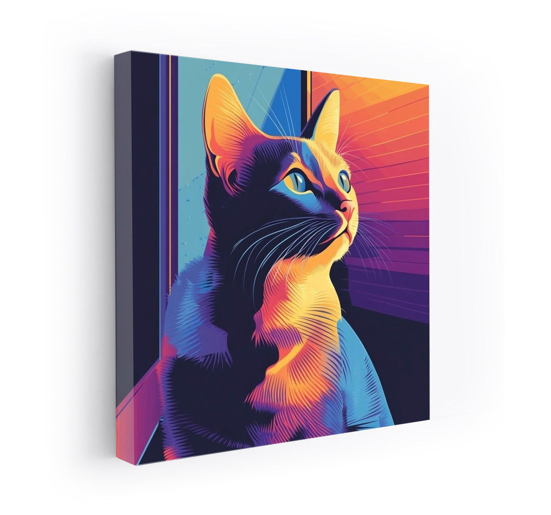 The Cat in the Rainbow Vortex