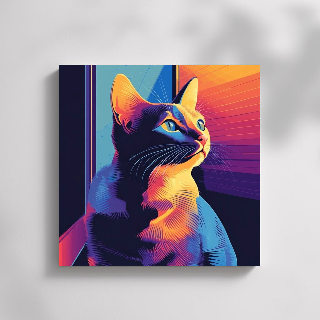 The Cat in the Rainbow Vortex