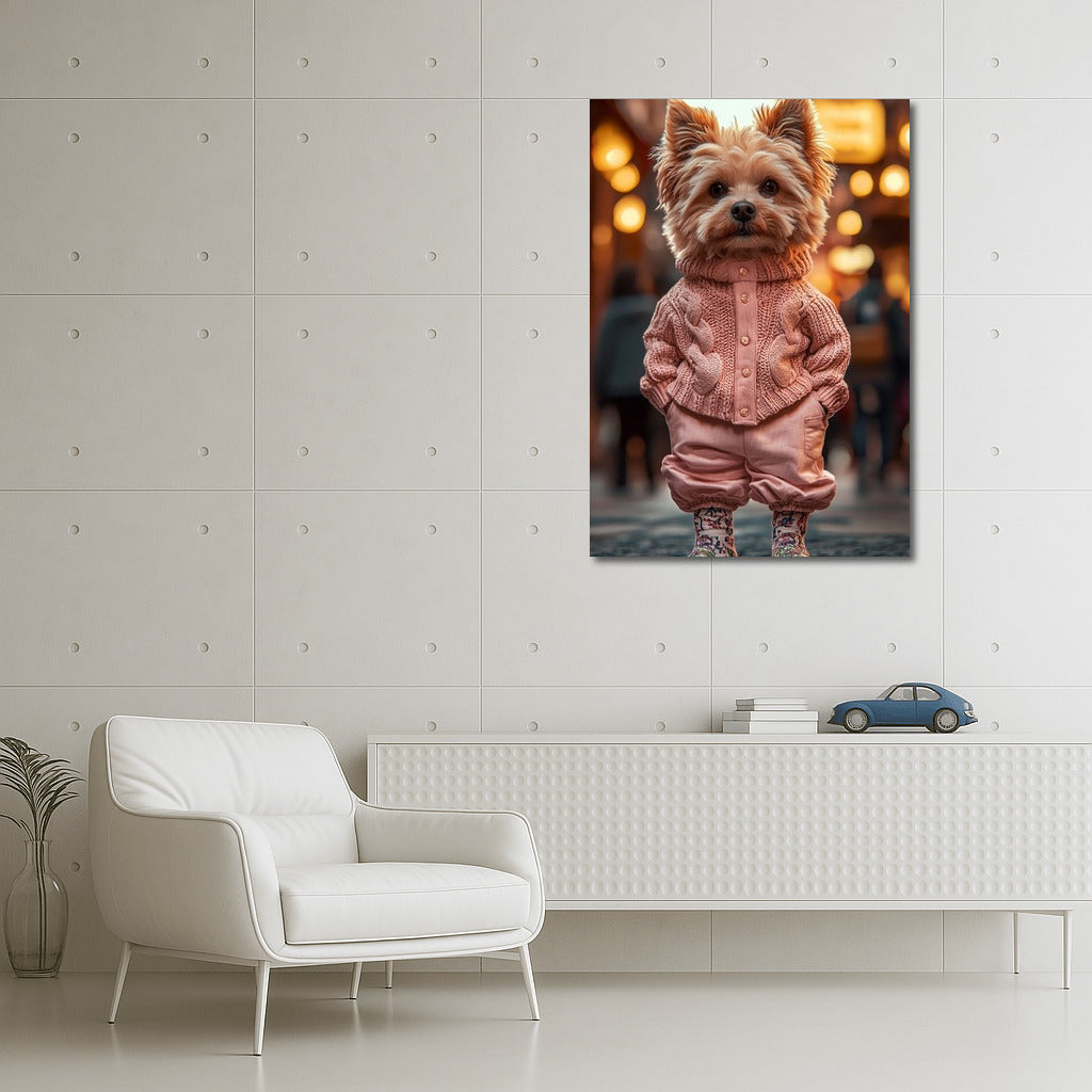 York in Fashion Look: Smile on the Wall