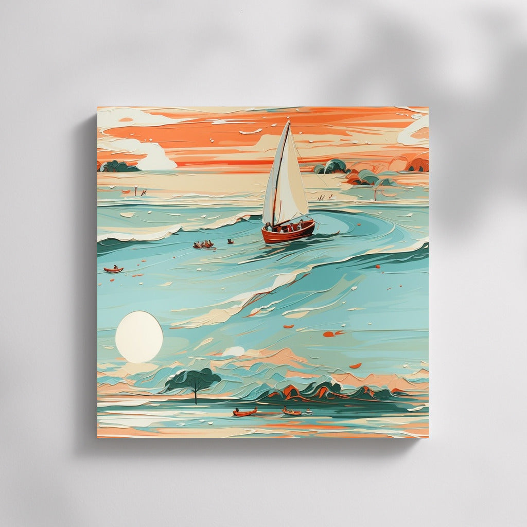 Sail in the Sunset's Embrace