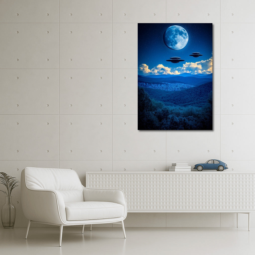 Moon Fleet Over the City