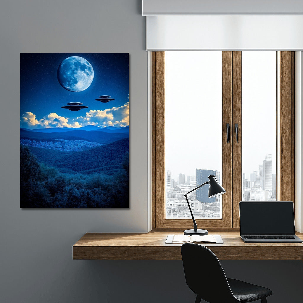 Moon Fleet Over the City