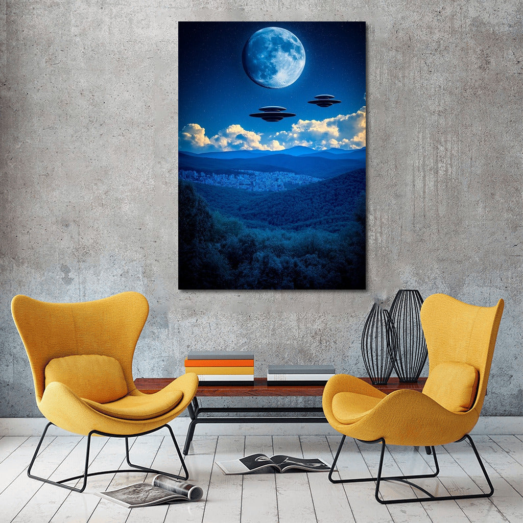 Moon Fleet Over the City