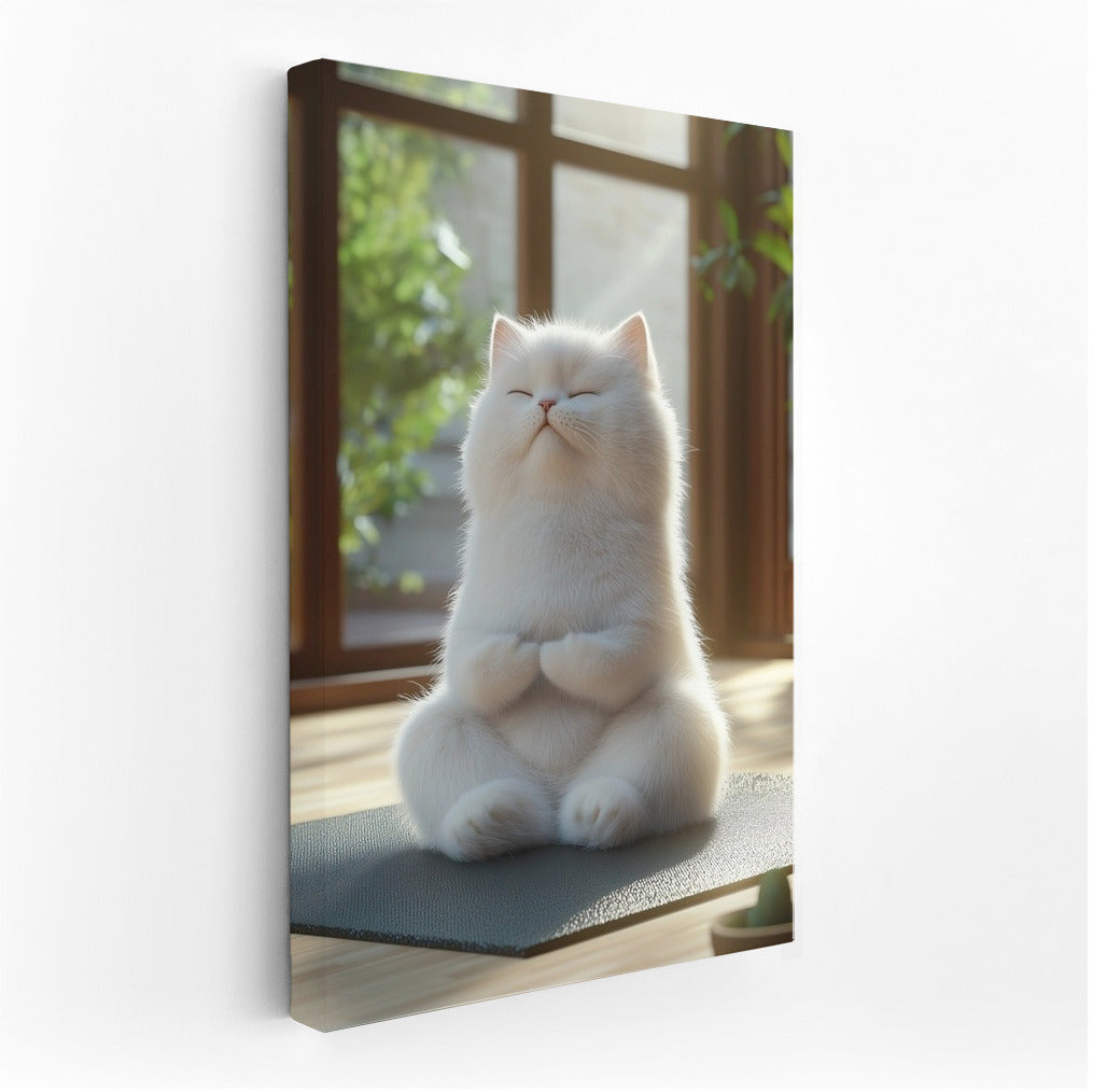 Meditating Purr: Harmony in Every Look