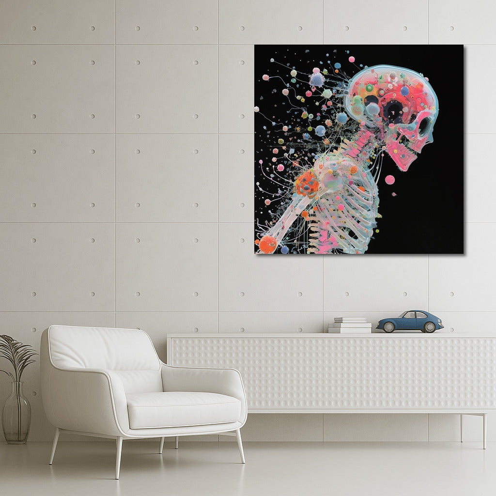 Dancing Phantom: Bright Vortex of Bones
