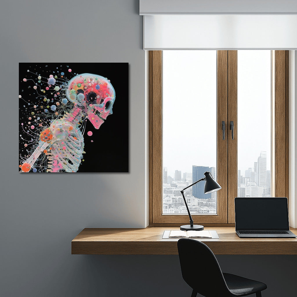 Dancing Phantom: Bright Vortex of Bones