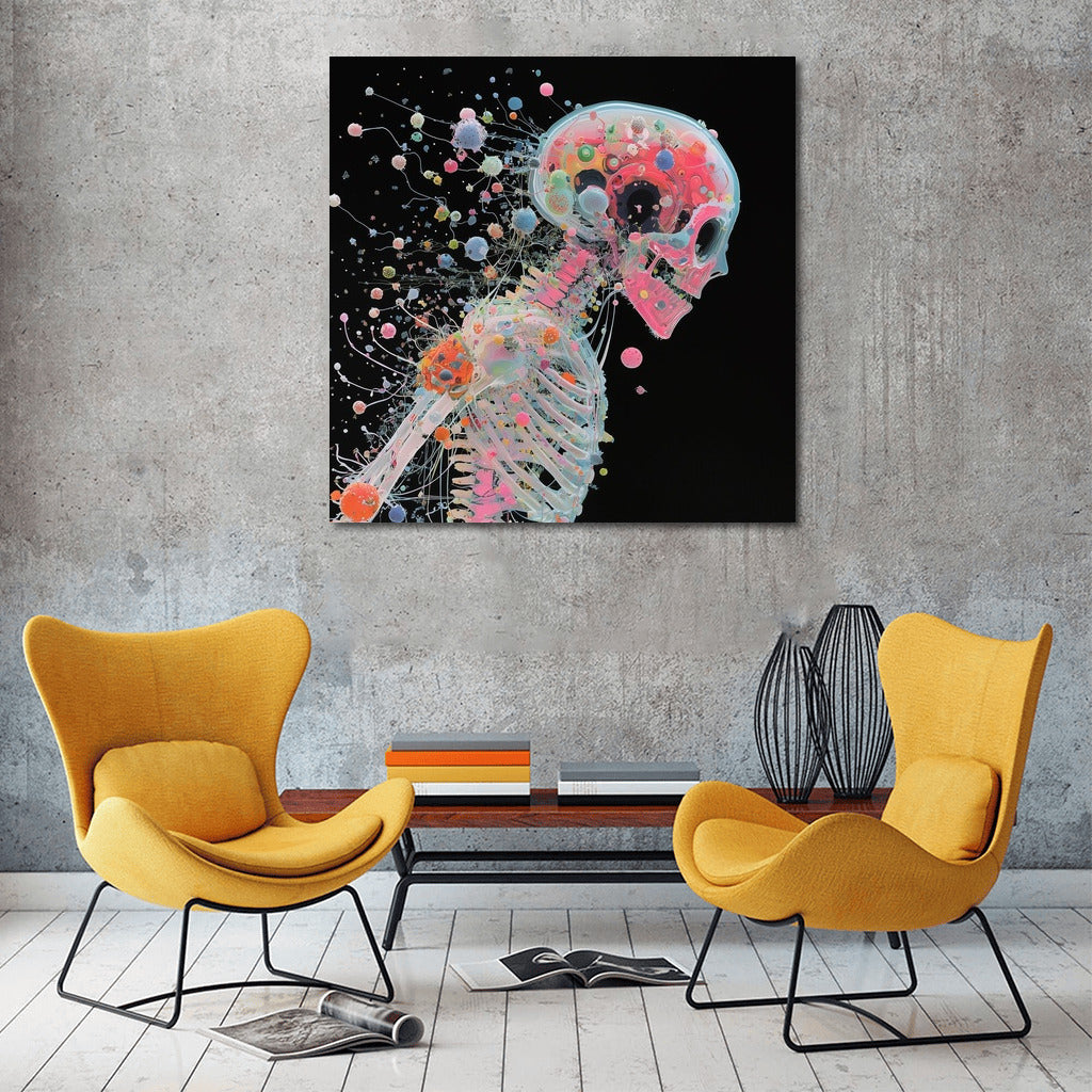Dancing Phantom: Bright Vortex of Bones
