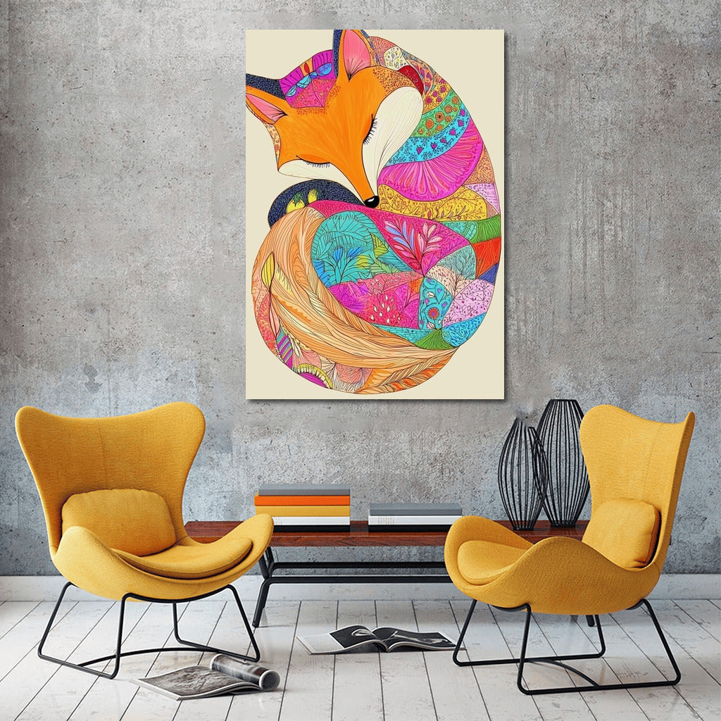 The Motley Tale of the Fox Forest