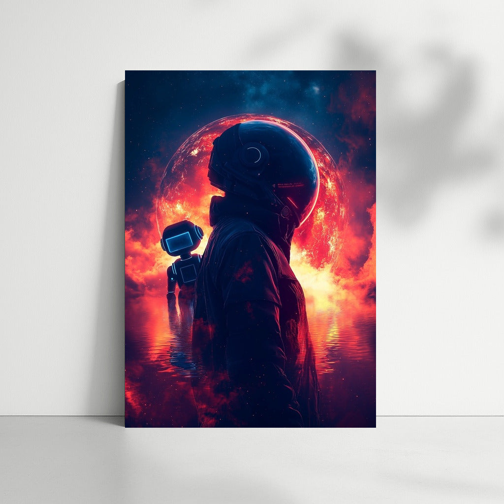 Fiery Herald of the Galaxies