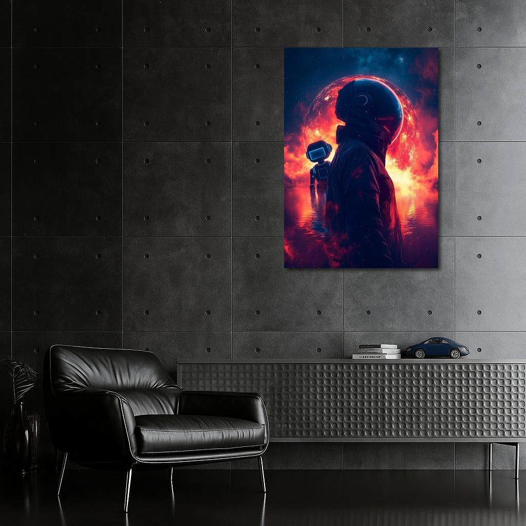 Fiery Herald of the Galaxies