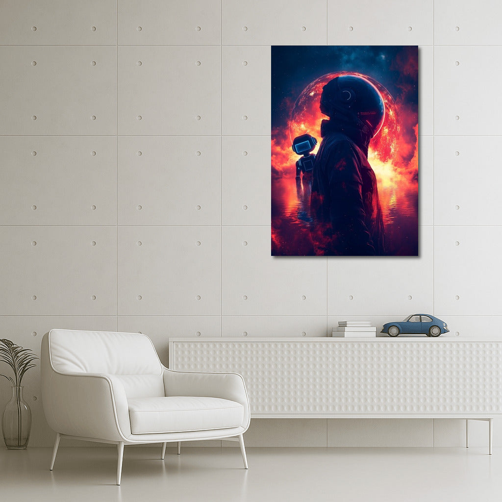 Fiery Herald of the Galaxies