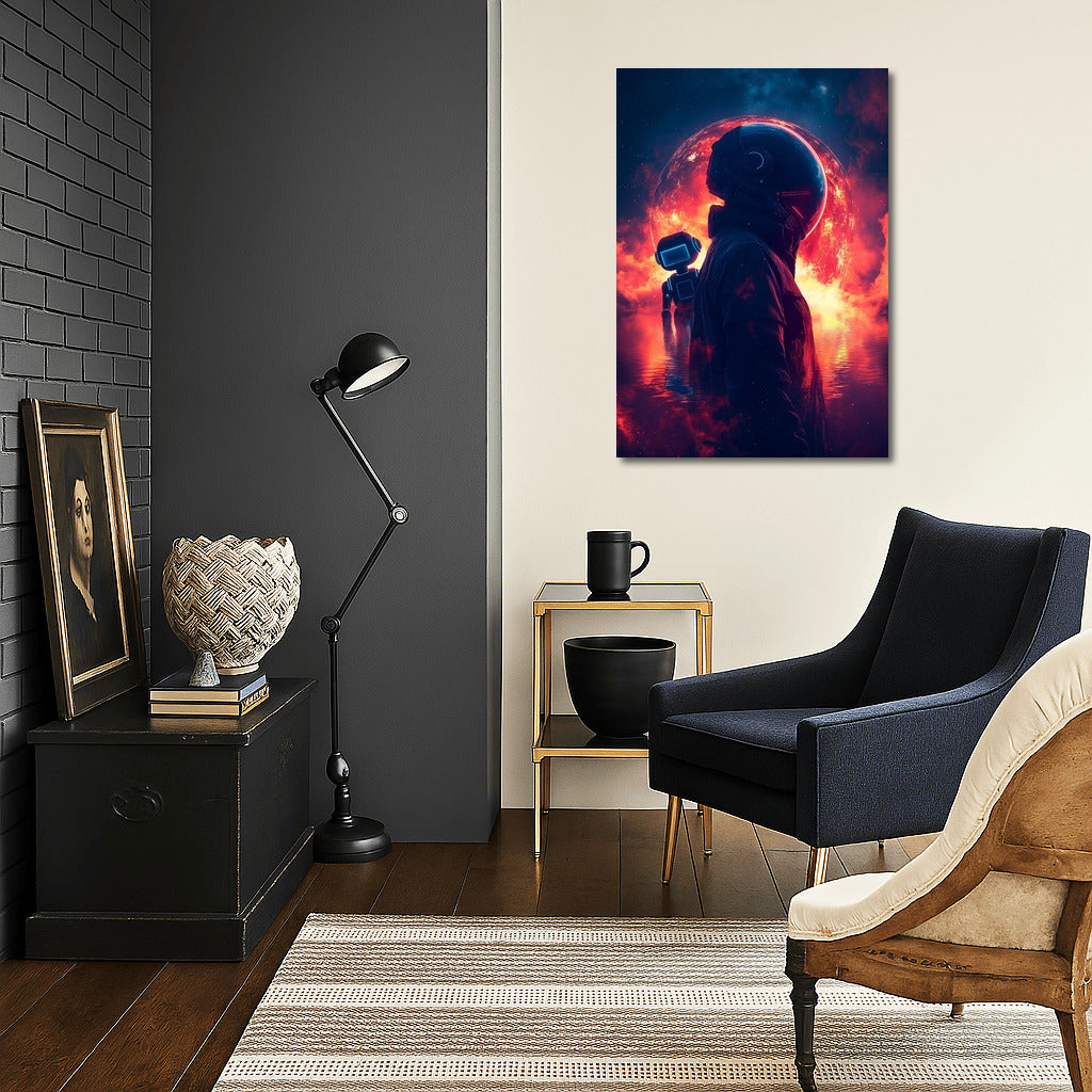 Fiery Herald of the Galaxies