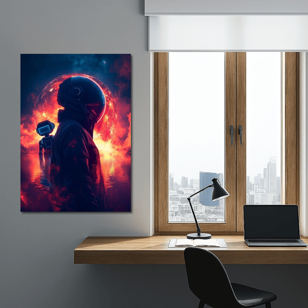 Fiery Herald of the Galaxies