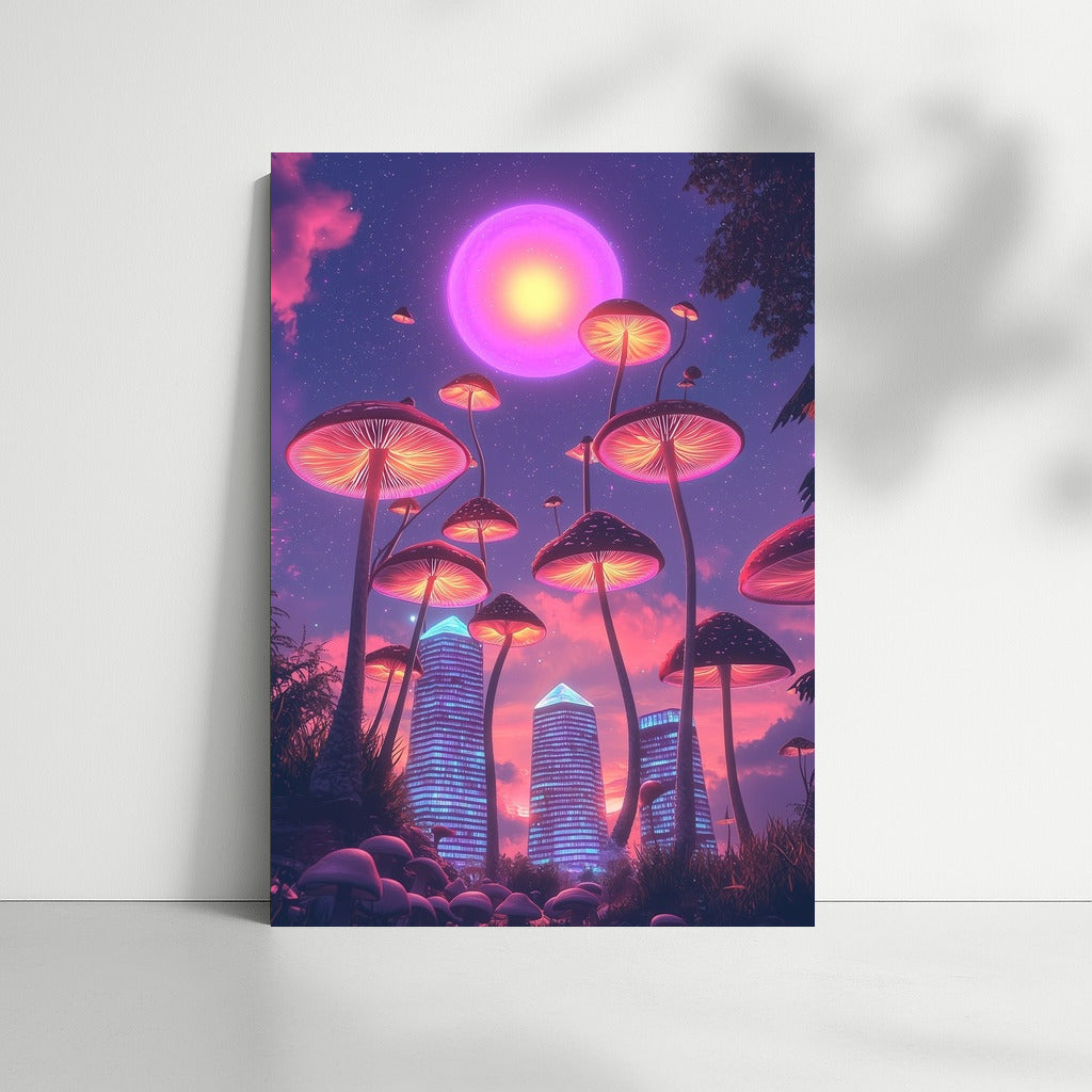 Glowing Shamans of the Night