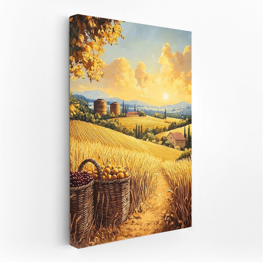 The Radiance of the Tuscan Fields