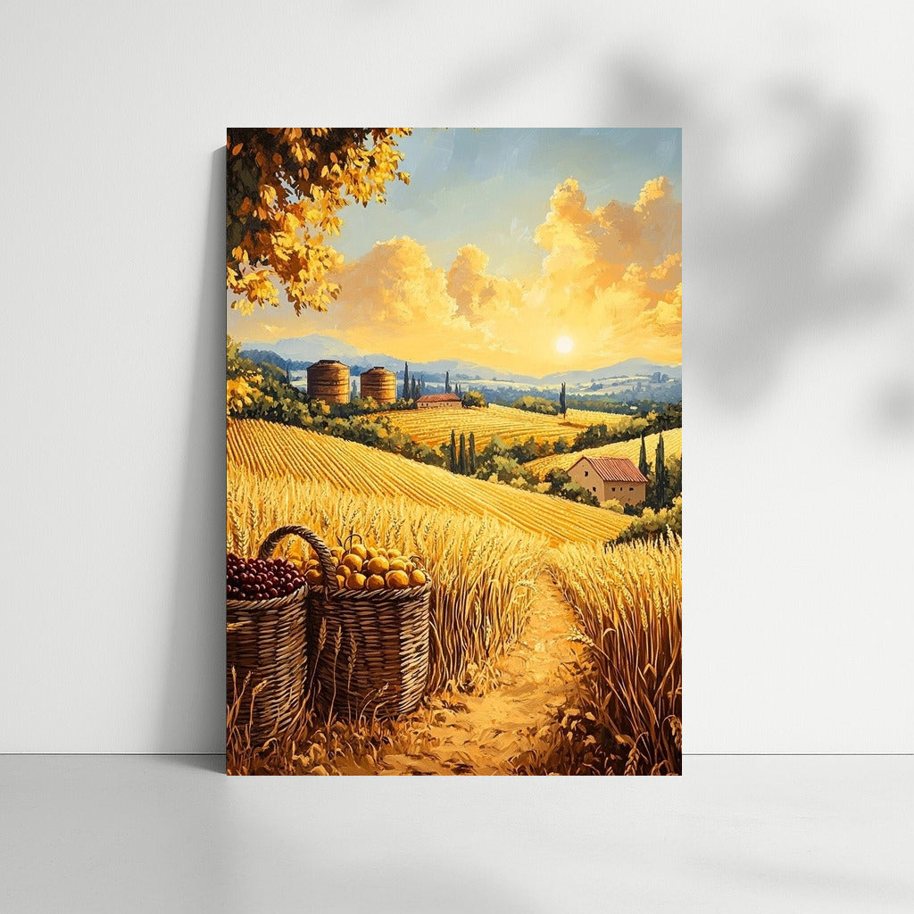 The Radiance of the Tuscan Fields