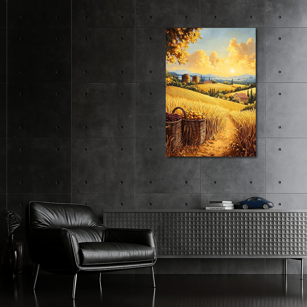 The Radiance of the Tuscan Fields