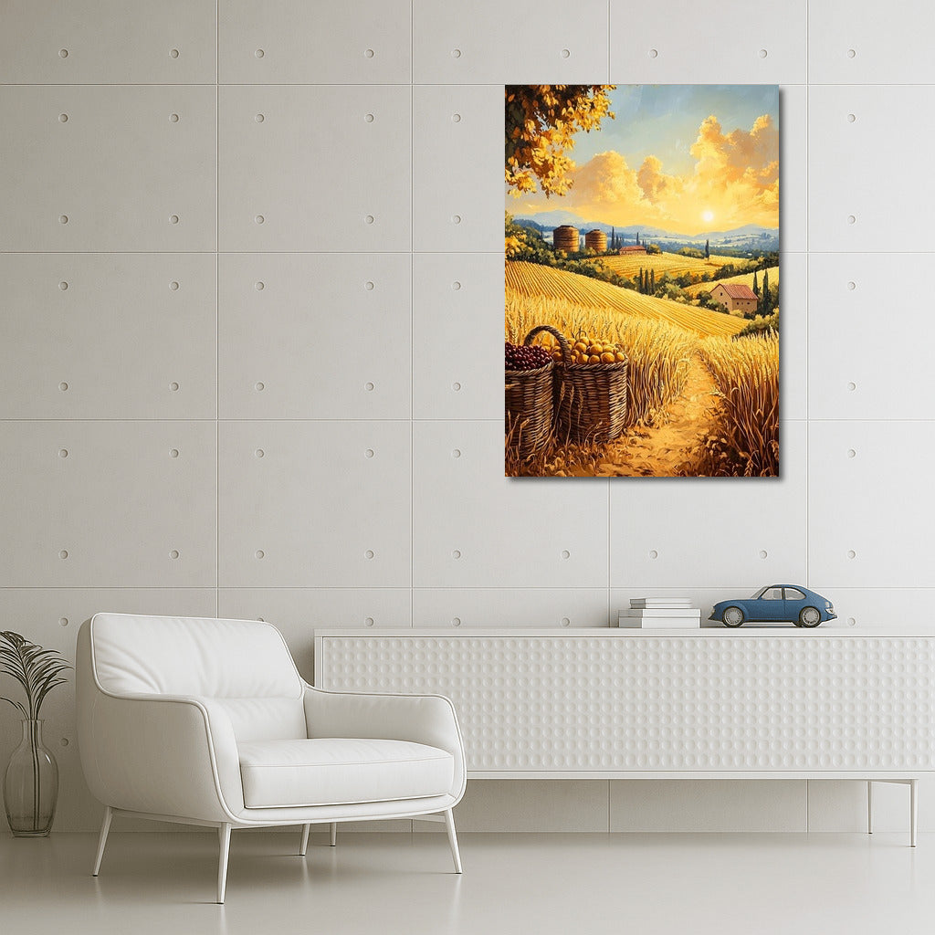 The Radiance of the Tuscan Fields