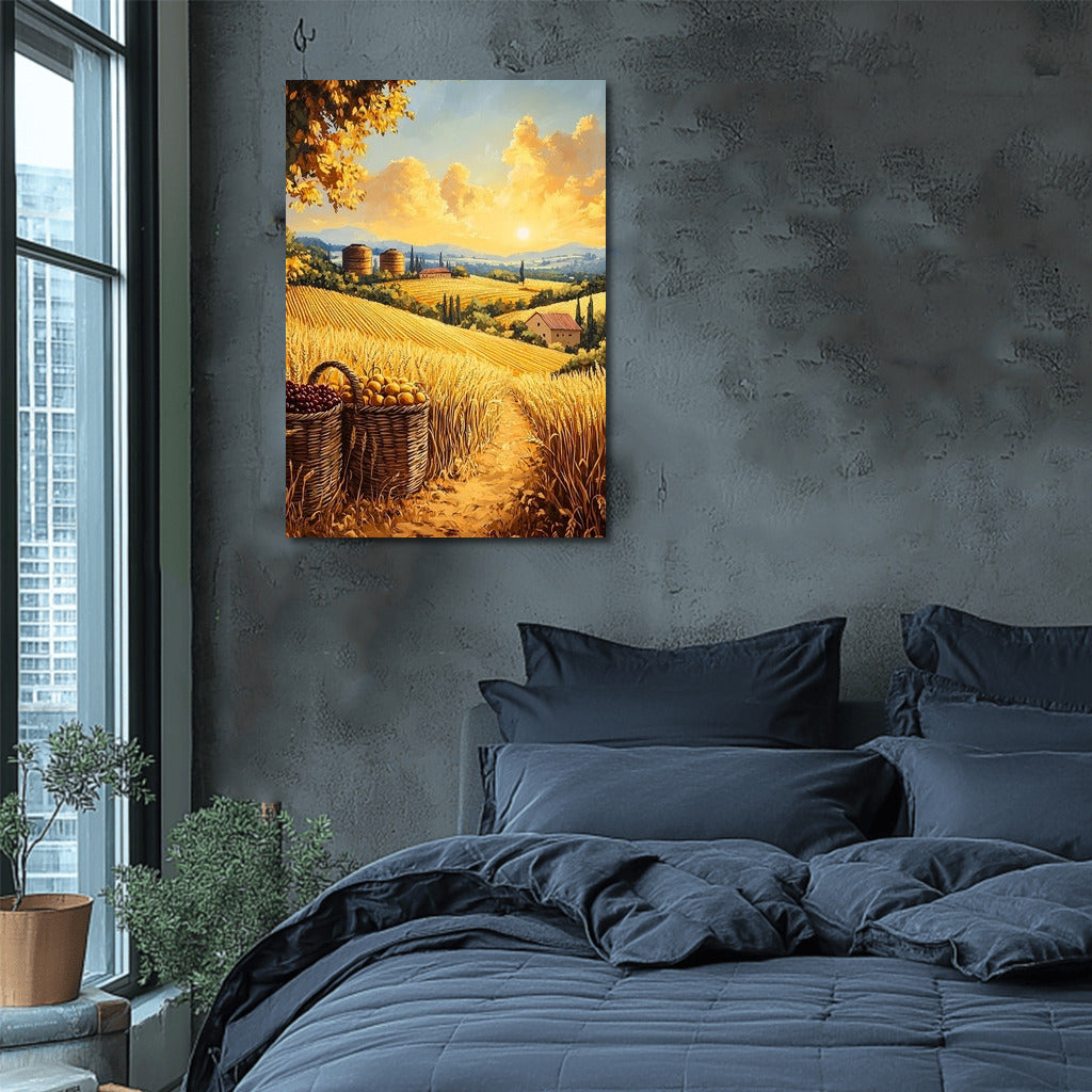 The Radiance of the Tuscan Fields