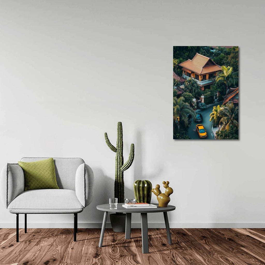 Emerald Roar in the Urban Jungle
