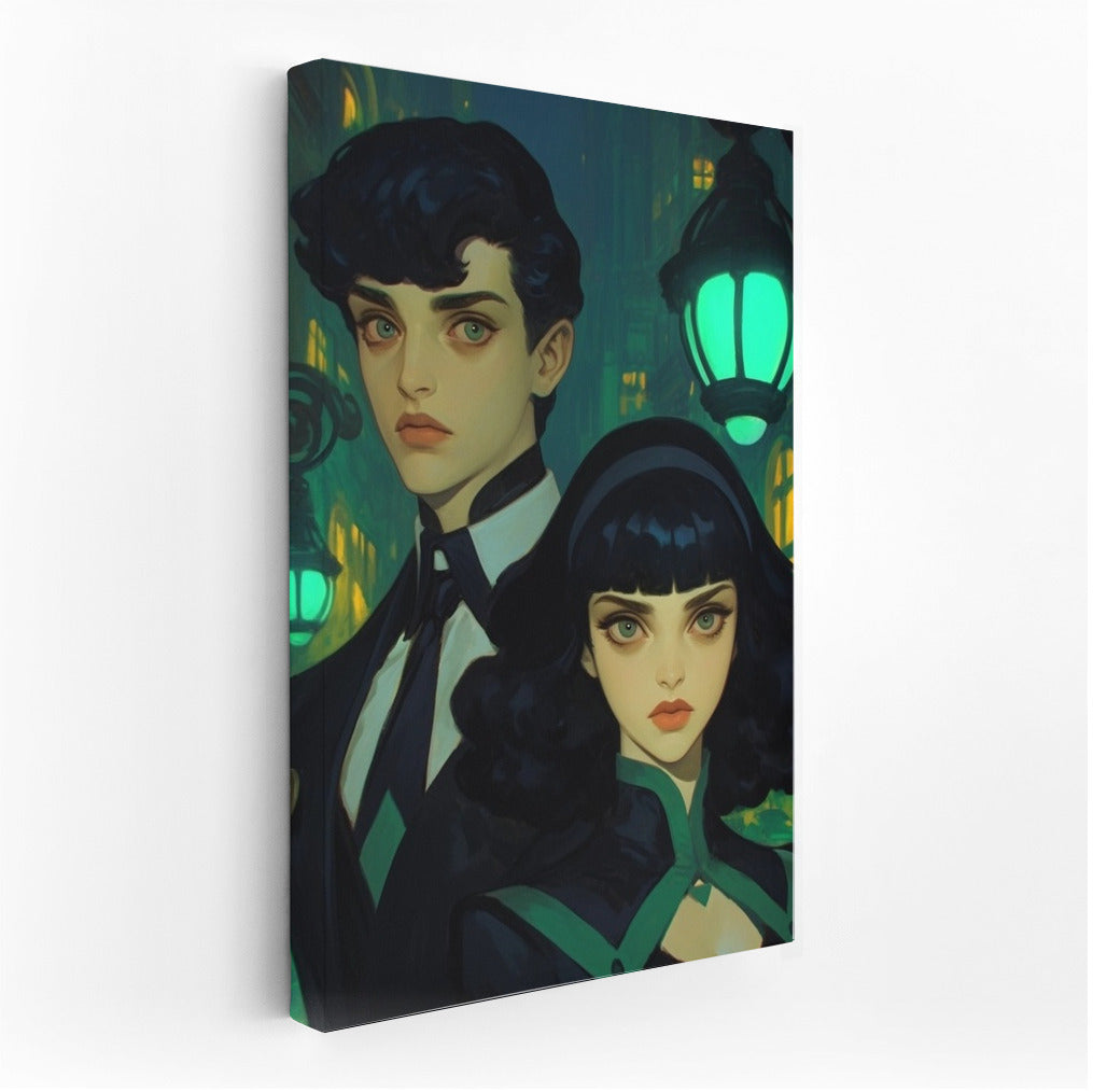 Lanterns and Shadows: Night Symphony