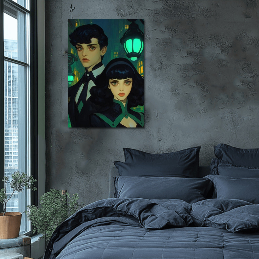 Lanterns and Shadows: Night Symphony