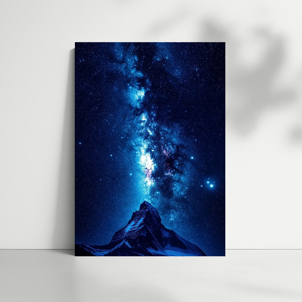Dreamer's Peak: Symphony of Stars and Mountains