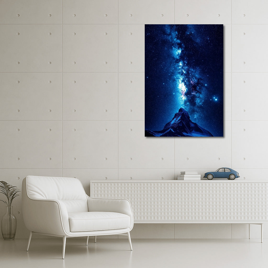 Dreamer's Peak: Symphony of Stars and Mountains