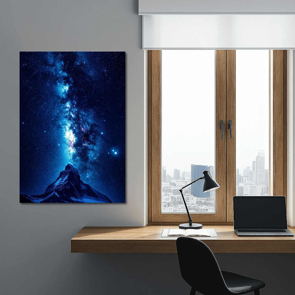 Dreamer's Peak: Symphony of Stars and Mountains