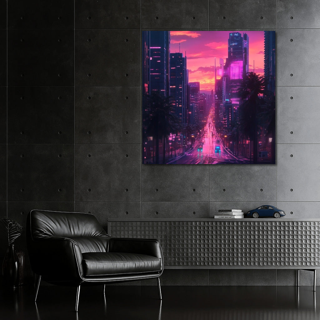 Light Symphony of City Lights