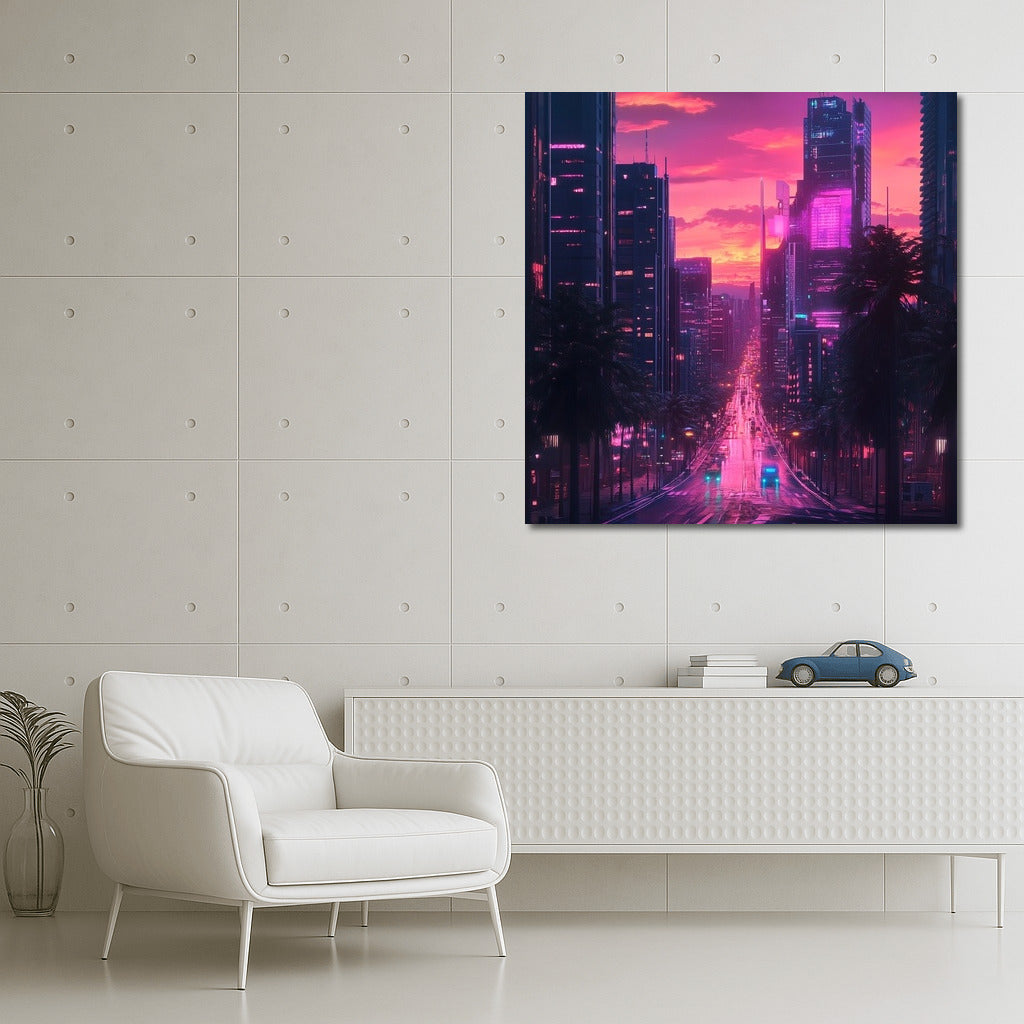 Light Symphony of City Lights