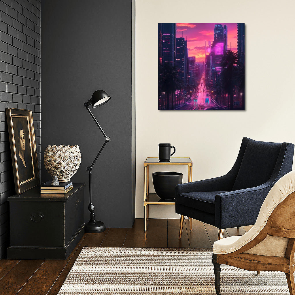 Light Symphony of City Lights
